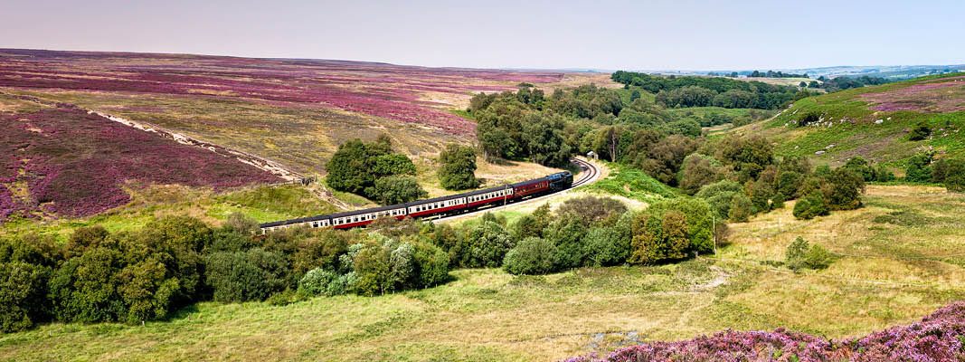 North Yorkshire Moors Railway damptog.